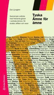 Tyska �mne f�r �mne (h�ftad)