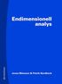 Endimensionell analys