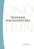Ekonomisk doktrinhistoria
