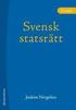 Svensk statsr�tt