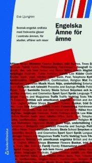 Engelska �mne f�r �mne (h�ftad)