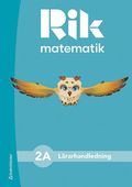 Rik matematik 2A Lrarpaket - Tryckt bok + Digital lrarlicens 36 mn