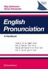 English pronunciation