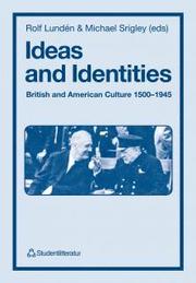 Ideas and Identities (h�ftad)