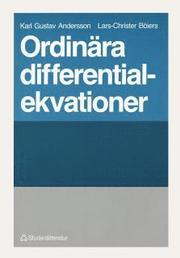 Ordin�ra differentialekvationer (h�ftad)