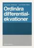 Ordin�ra differentialekvationer