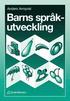 Barns Spr�kutveckling