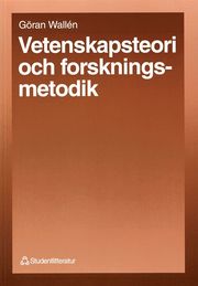 Vetenskapsteori och forskningsmetodik (h�ftad)
