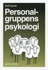 Personalgruppens psykologi