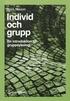 Individ Och Grupp : En Introduktion Till Gruppsykologi