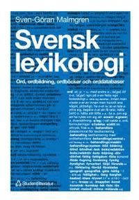 Svensk lexikologi (kartonnage)