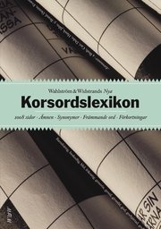 Wahlstr�m & Widstrands korsordslexikon (kartonnage)