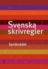 Svenska skrivregler