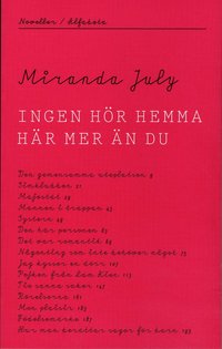 Ingen h�r hemma h�r mer �n du (h�ftad)