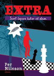 Extra. Svart l�pare hotar vit dam (inbunden)