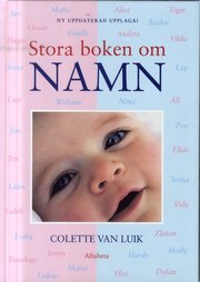 Stora boken om namn (kartonnage)