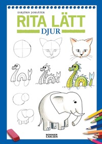 Rita l�tt: Djur (inbunden)