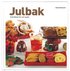 Julbak : med desserter och godis