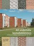 Att underh�lla bostadsdr�mmen