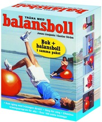 Tr�na med balansboll (bok+boll) (h�ftad)