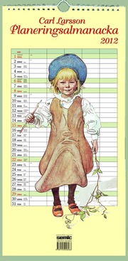 Carl Larsson Planeringsalmanacka 2012