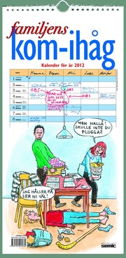 Familjens kom-ih�g kalender 2012
