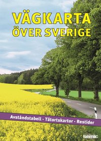 V�gkarta �ver Sverige (inbunden)