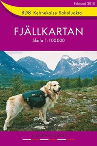 BD8 Kebnekaise-Saltoluokta 1:100000 - Fj�llkarta