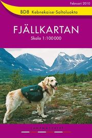 BD8 Kebnekaise-Saltoluokta 1:100000 - Fj�llkarta