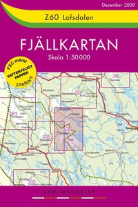 Z60 Lofsdalen Fj�llkartan - 1:50000