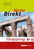 Matte direkt : �r 9. F�rdjupning