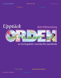Uppt�ck orden �vningsbok