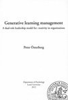 Generative learning management