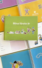 Mina f�rsta �r : fr�n mammas mage till f�rsta sommarlovet : en fyll-i-bok