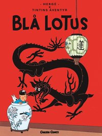 Tintin 5: Bl� lotus (h�ftad)