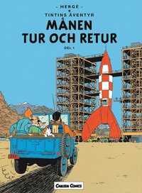Tintin 16 : M�nen Tur Och Retur. Del 1 (h�ftad)