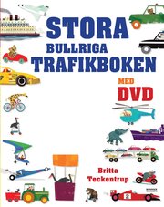 Stora bullriga trafikboken med DVD (inbunden)