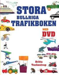 Stora bullriga trafikboken med DVD (kartonnage)