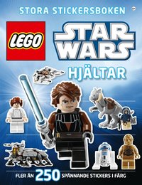 Lego star wars stora stickersboken : hj�ltar (h�ftad)