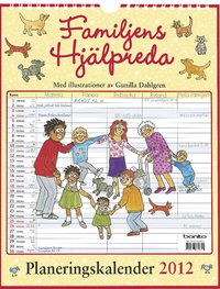 Familjens hj�lpreda - Planeringskalender 2012 (inbunden)