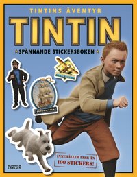 Tintins �ventyr - Sp�nnande stickersboken (h�ftad)