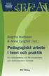 Pedagogiskt arbete i teori och praktik