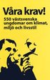 V�ra krav! : 550 v�stsvenska ungdomar om klimat, milj� och livsstil