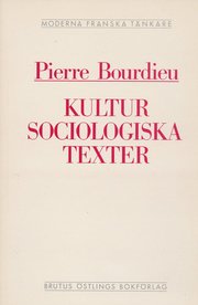 Kultursociologiska Texter (h�ftad)