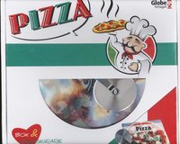 Pizza - box (bok & pizzask�rare) (kartonnage)