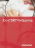 Excel 2007 : f�rdjupning