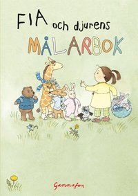 Fia och djurens m�larbok (h�ftad)