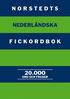 Norstedts nederl�ndska fickordbok : nederl�ndsk-svensk/Svensk-nederl�ndsk
