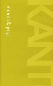 Prolegomena - Till varje framtida metafysik som skall kunna upptr�da som ve (inbunden)