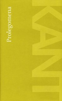 Prolegomena - Till varje framtida metafysik som skall kunna upptr�da som ve (inbunden)